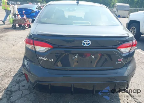 2025 Toyota Corolla Hybrid Se from USA, damaged, VIN JTDBDMHE2S3019087
